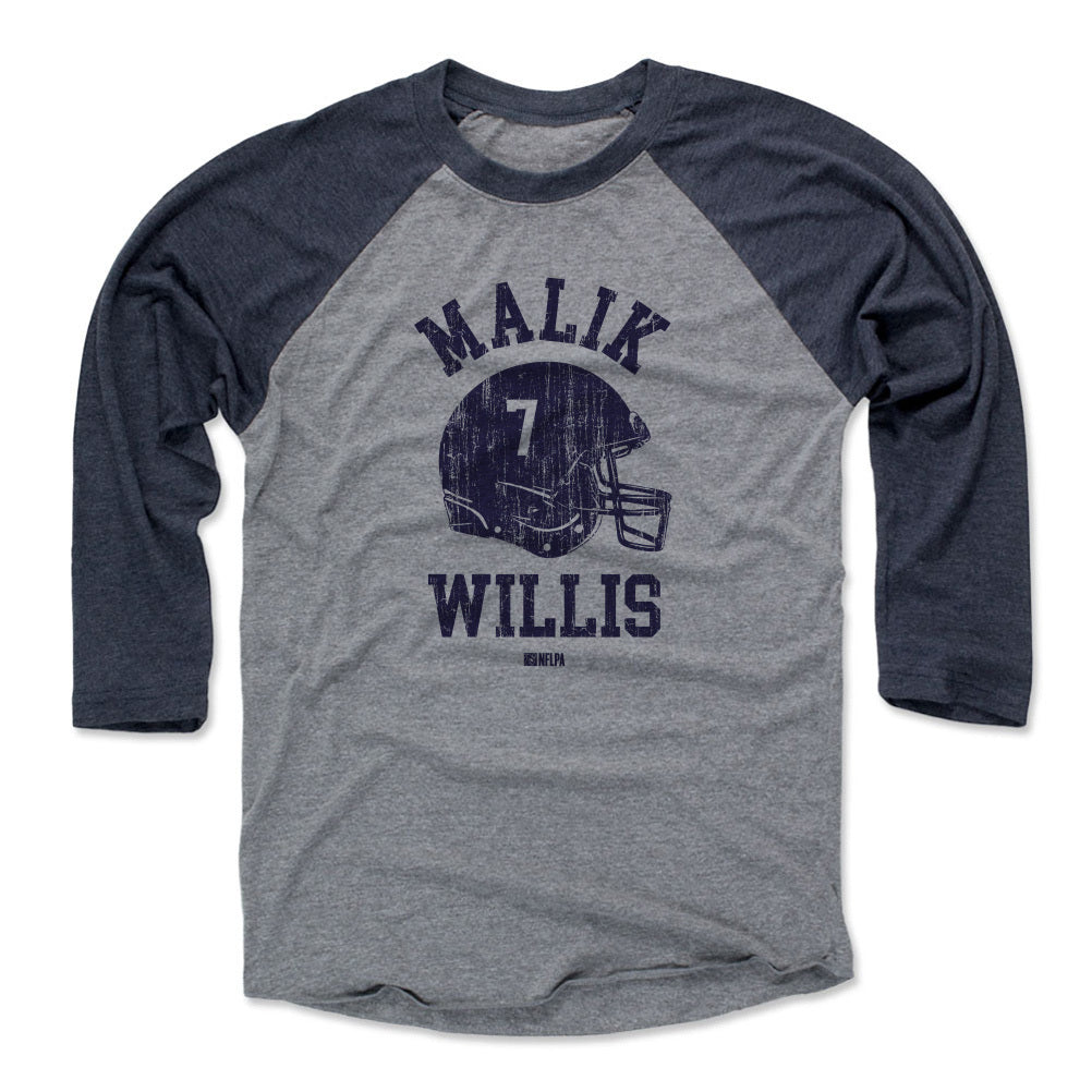 Malik Willis Men&#39;s Baseball T-Shirt | 500 LEVEL