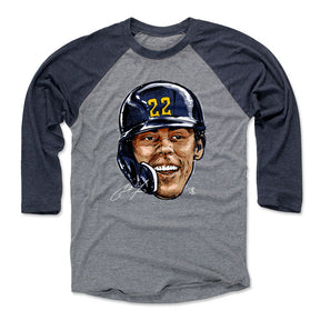 Christian Yelich Men's Baseball T-Shirt | 500 LEVEL