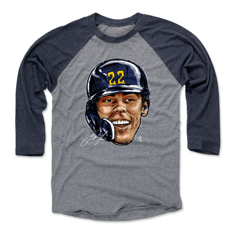 Christian Yelich Men's Baseball T-Shirt | 500 LEVEL