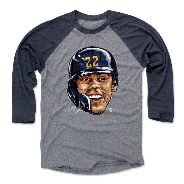 Christian Yelich Men's Baseball T-Shirt | 500 LEVEL