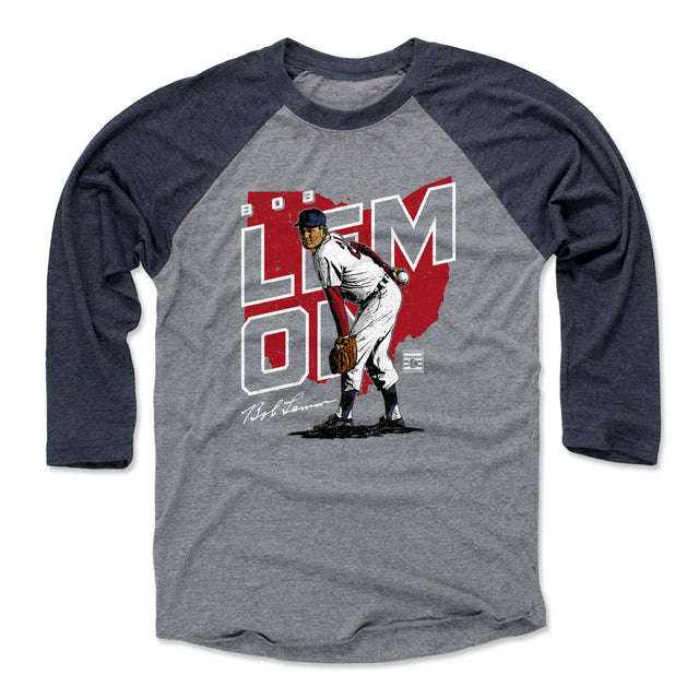 Bob Lemon Men's Baseball T-Shirt | 500 LEVEL