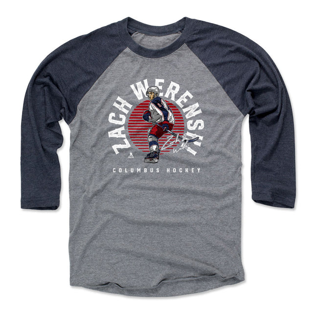 Zach Werenski Men's Baseball T-Shirt | 500 LEVEL