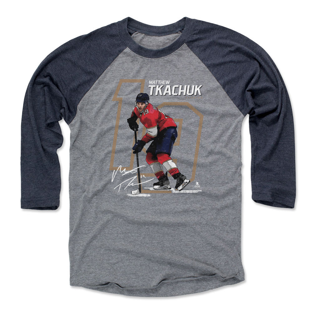 Matthew Tkachuk Men's Baseball T-Shirt | 500 LEVEL