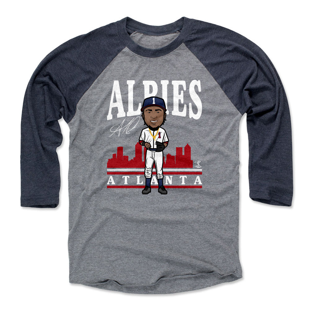 Ozzie Albies Men's Baseball T-Shirt | 500 LEVEL
