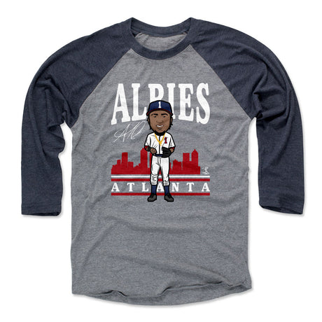 Ozzie Albies Men's Baseball T-Shirt | 500 LEVEL
