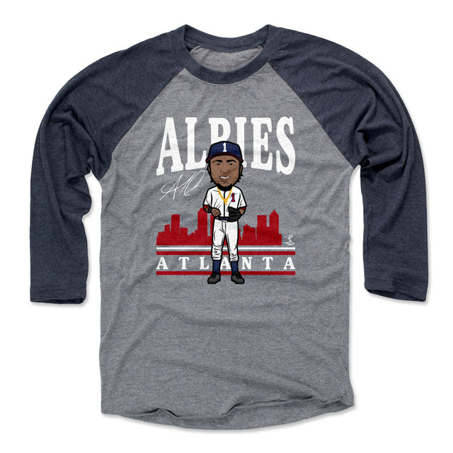 Ozzie Albies Men's Baseball T-Shirt | 500 LEVEL