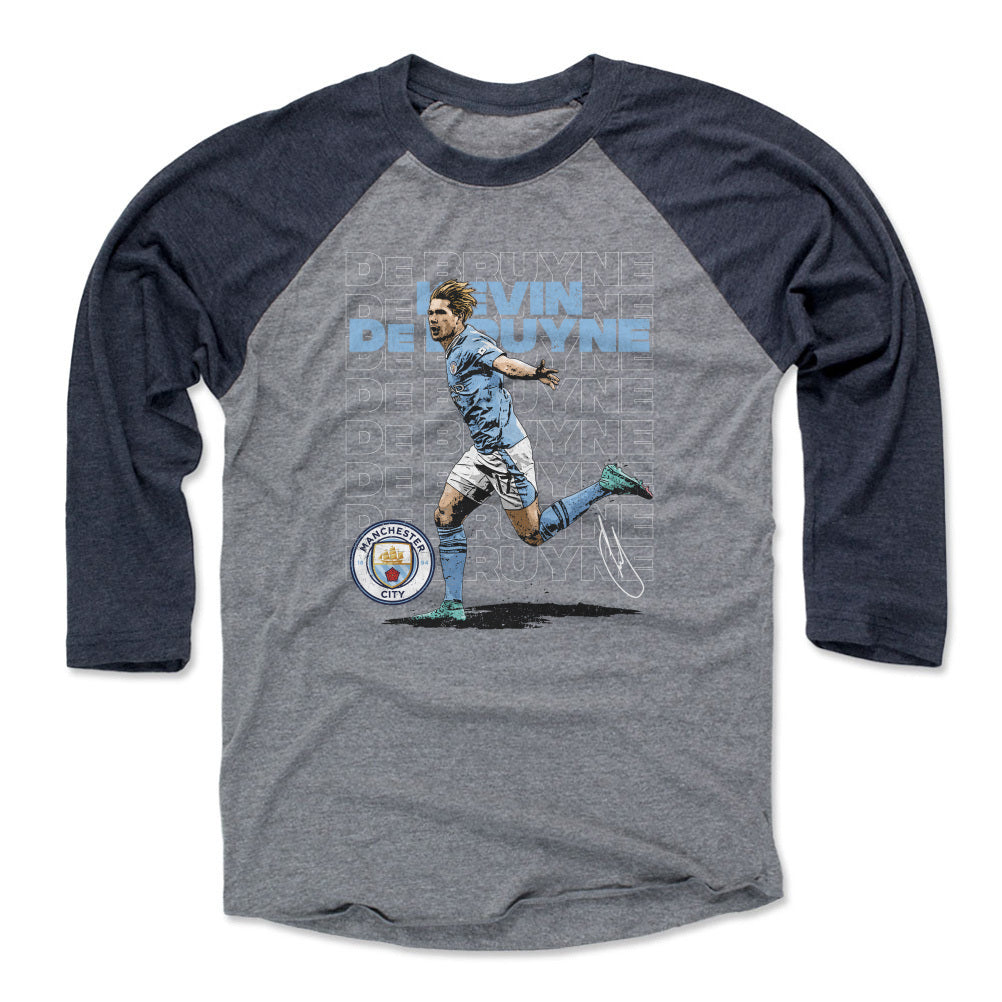 Kevin De Bruyne Men&#39;s Baseball T-Shirt | 500 LEVEL