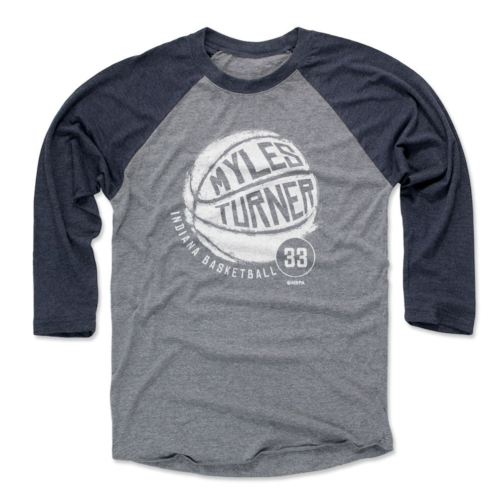 Myles Turner Men&#39;s Baseball T-Shirt | 500 LEVEL
