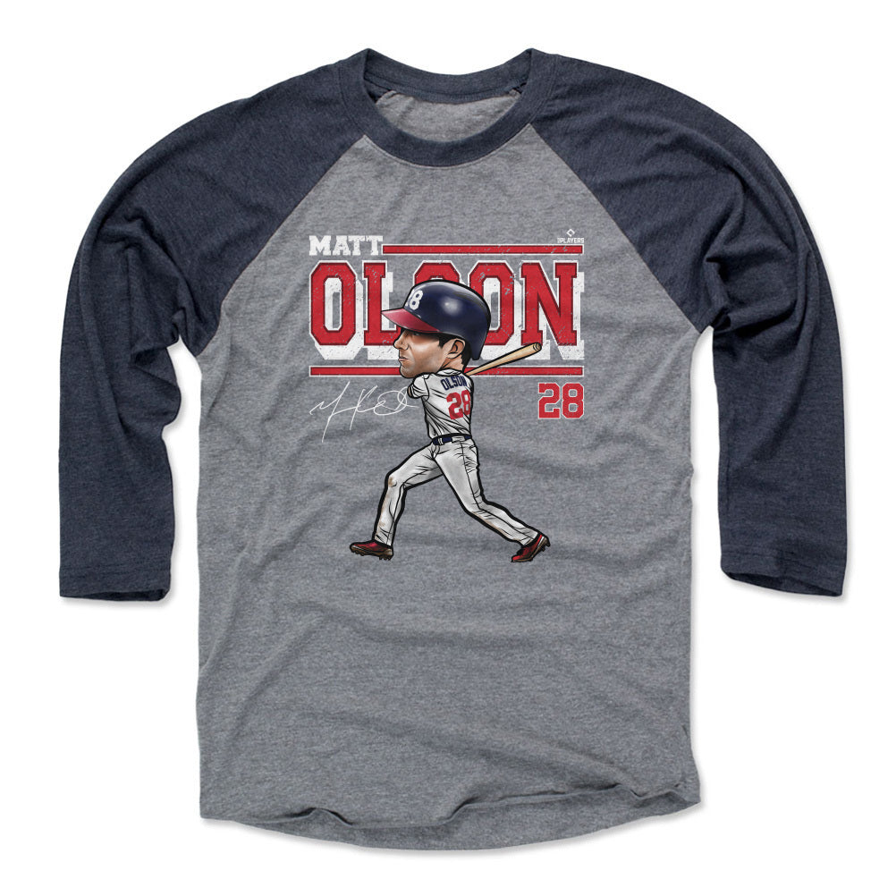 Matt Olson Men's Baseball T-Shirt | 500 LEVEL