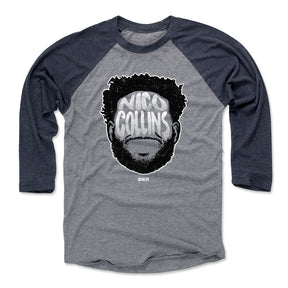 Nico Collins Men's Baseball T-Shirt | 500 LEVEL