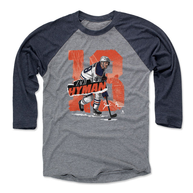 Zach Hyman Men's Baseball T-Shirt | 500 LEVEL