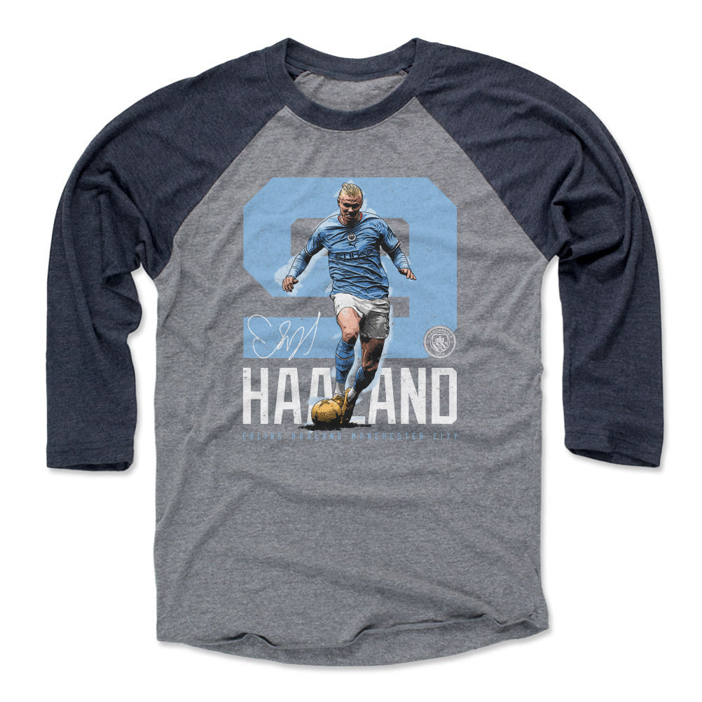 Erling Haaland Men's Baseball T-Shirt | 500 LEVEL