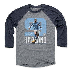 Erling Haaland Men's Baseball T-Shirt | 500 LEVEL