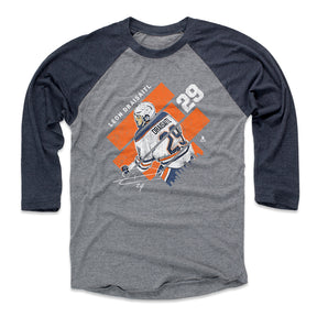 Leon Draisaitl Men's Baseball T-Shirt | 500 LEVEL