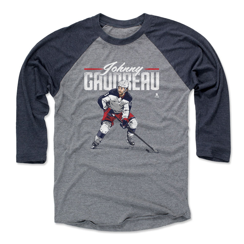 Johnny Gaudreau Men&#39;s Baseball T-Shirt | 500 LEVEL