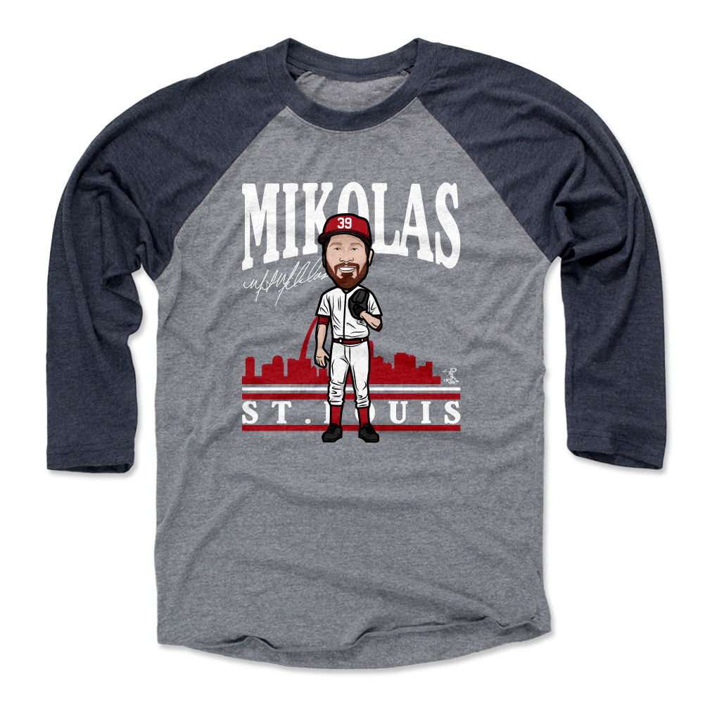 Miles Mikolas Men&#39;s Baseball T-Shirt | 500 LEVEL