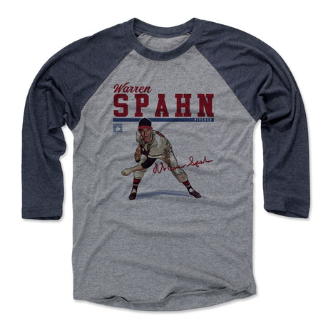 Warren Spahn Men's Baseball T-Shirt | 500 LEVEL