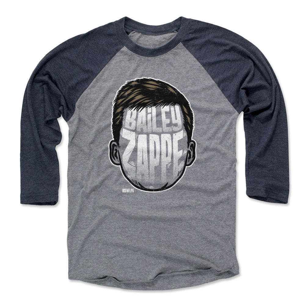Bailey Zappe Men&#39;s Baseball T-Shirt | 500 LEVEL