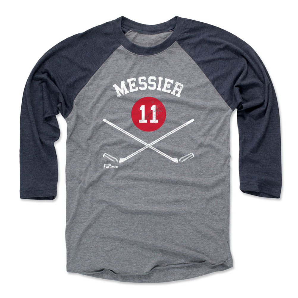 Mark Messier Men&#39;s Baseball T-Shirt | 500 LEVEL