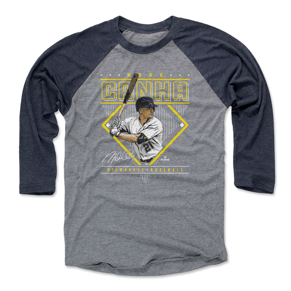 Mark Canha Men&#39;s Baseball T-Shirt | 500 LEVEL