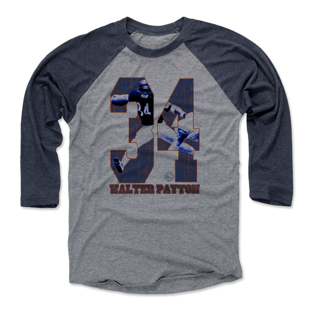 Walter Payton Men&#39;s Baseball T-Shirt | 500 LEVEL