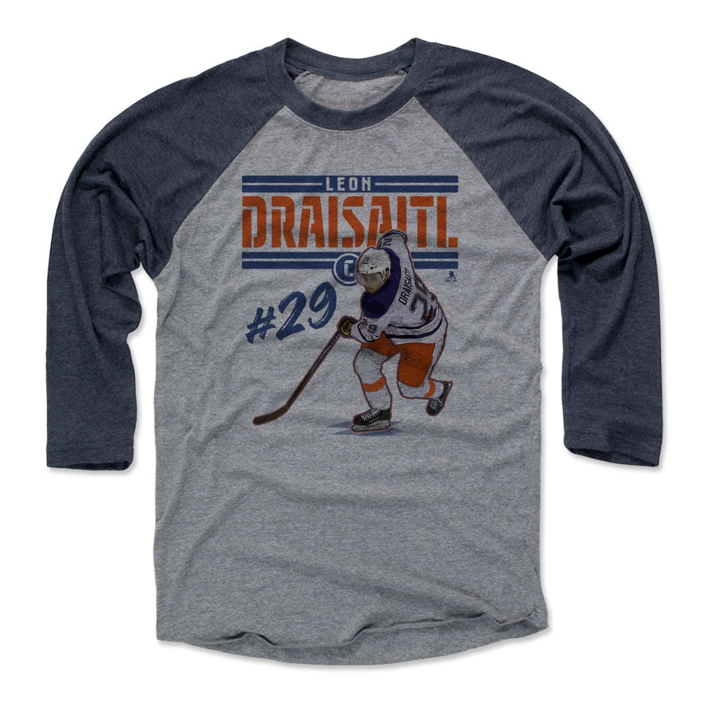 Leon Draisaitl Men's Baseball T-Shirt | 500 LEVEL