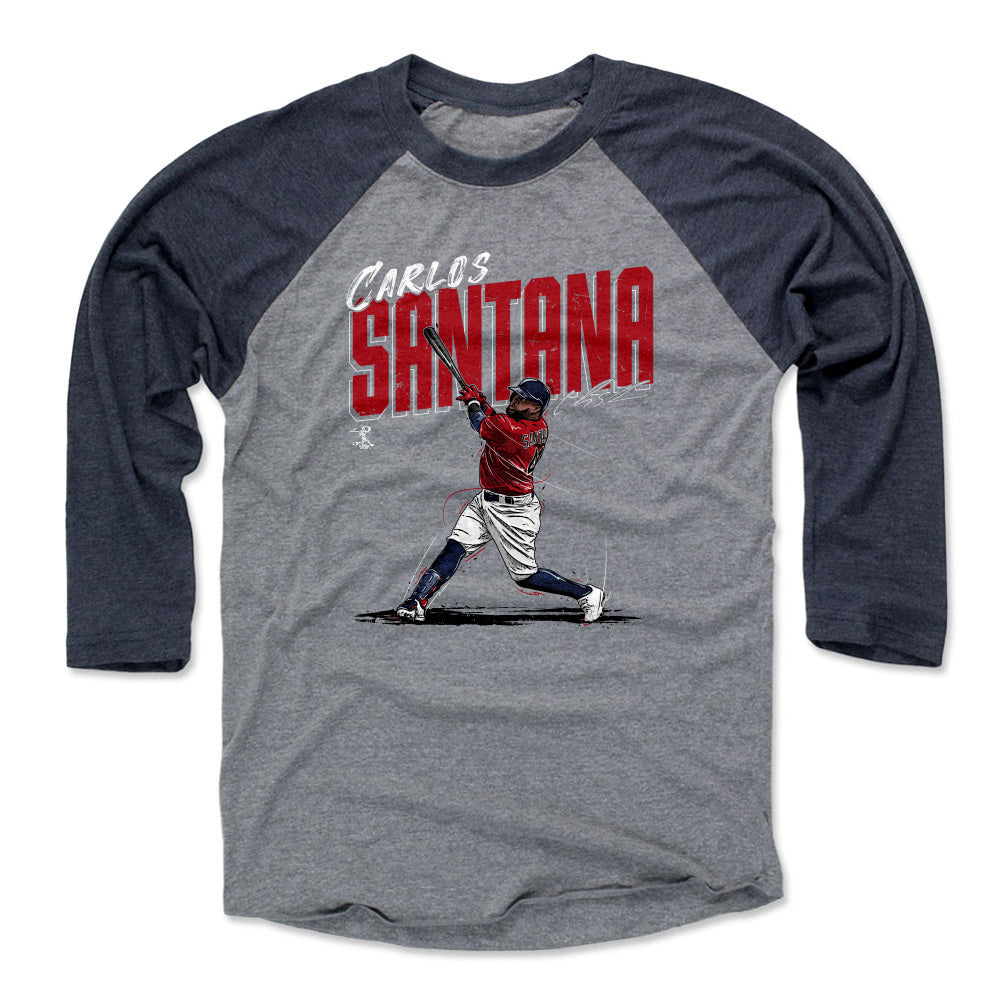 Carlos Santana Men&#39;s Baseball T-Shirt | 500 LEVEL
