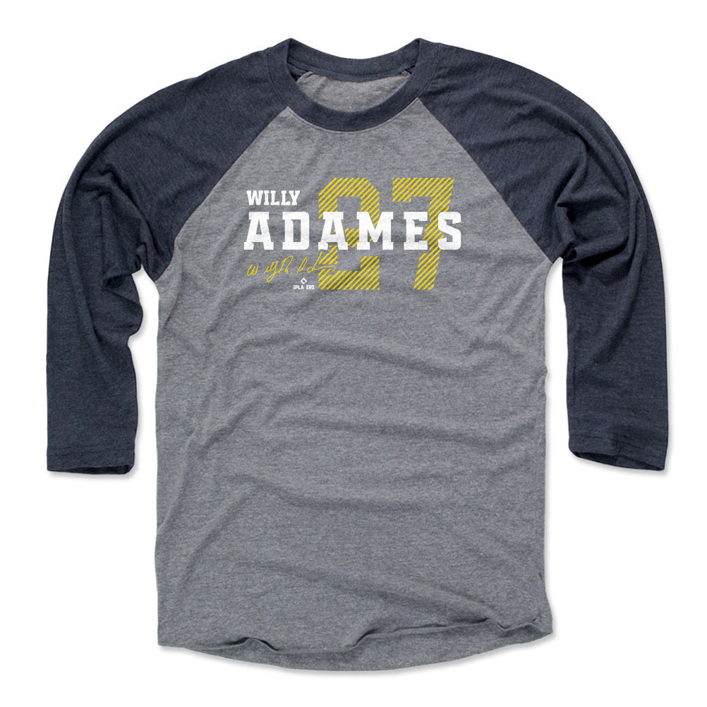 Willy Adames Men&#39;s Baseball T-Shirt | 500 LEVEL