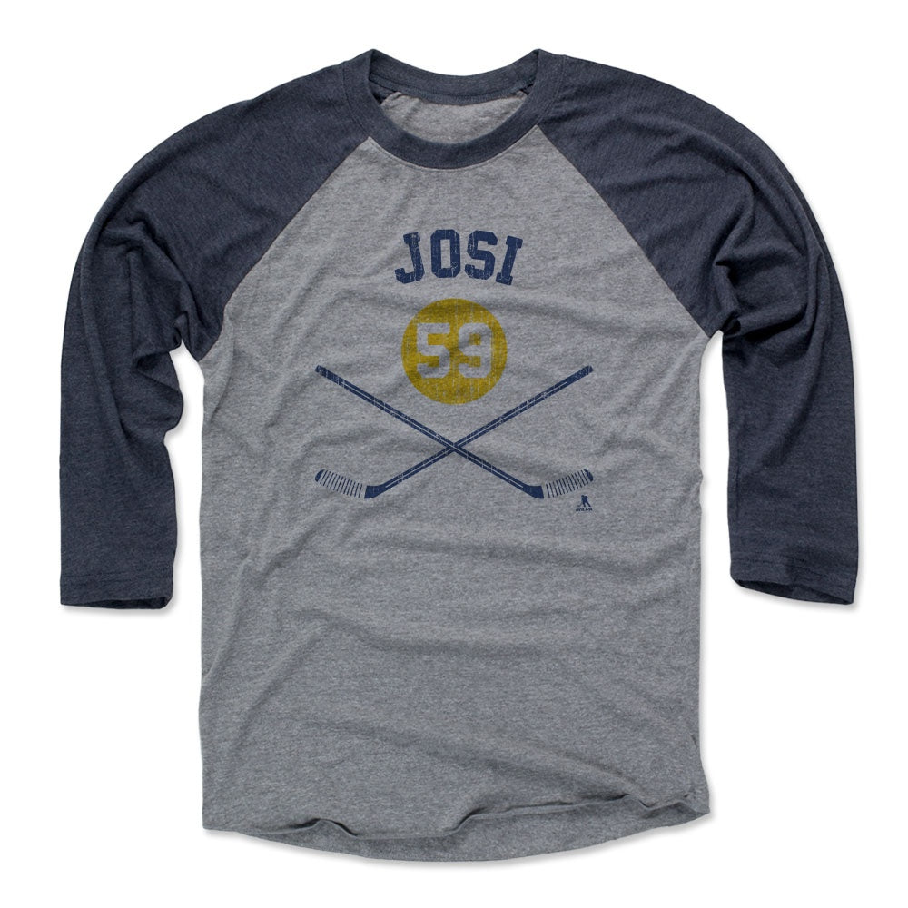 Roman Josi Men&#39;s Baseball T-Shirt | 500 LEVEL