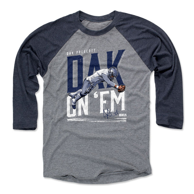 Dak Prescott Men's Baseball T-Shirt | 500 LEVEL