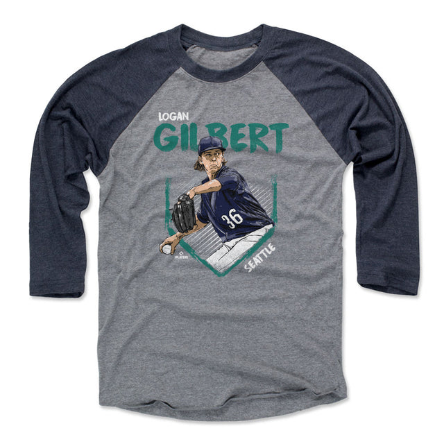 Logan Gilbert Men's Baseball T-Shirt | 500 LEVEL