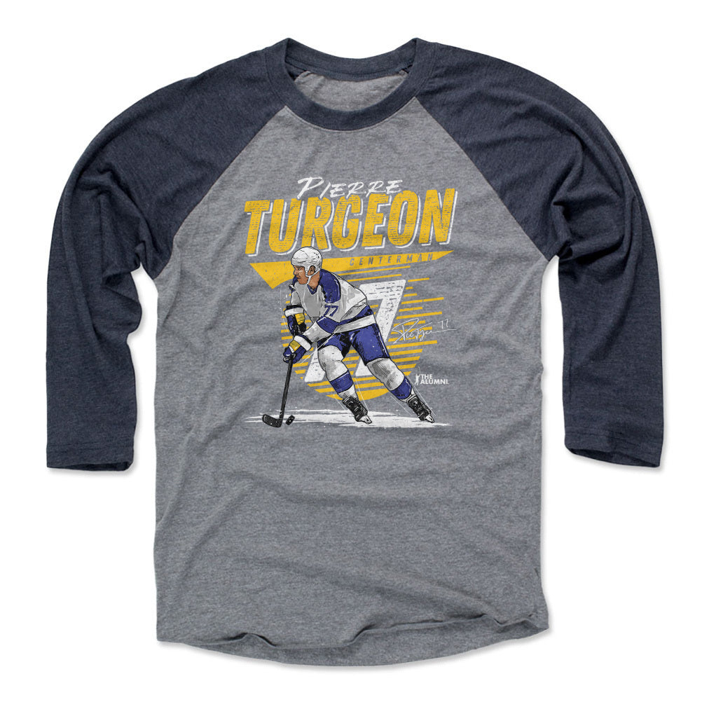 Pierre Turgeon Men's Baseball T-Shirt | 500 LEVEL