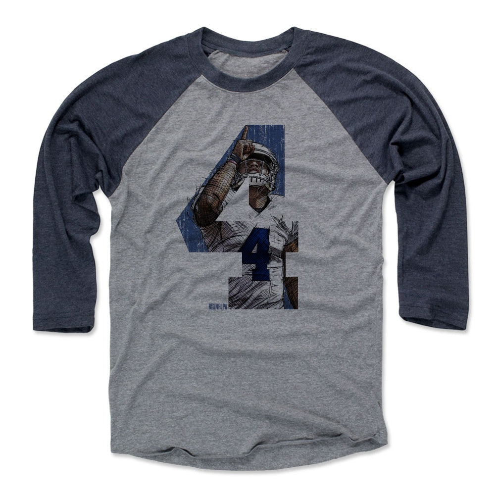 Dak Prescott Men's Baseball T-Shirt | 500 LEVEL