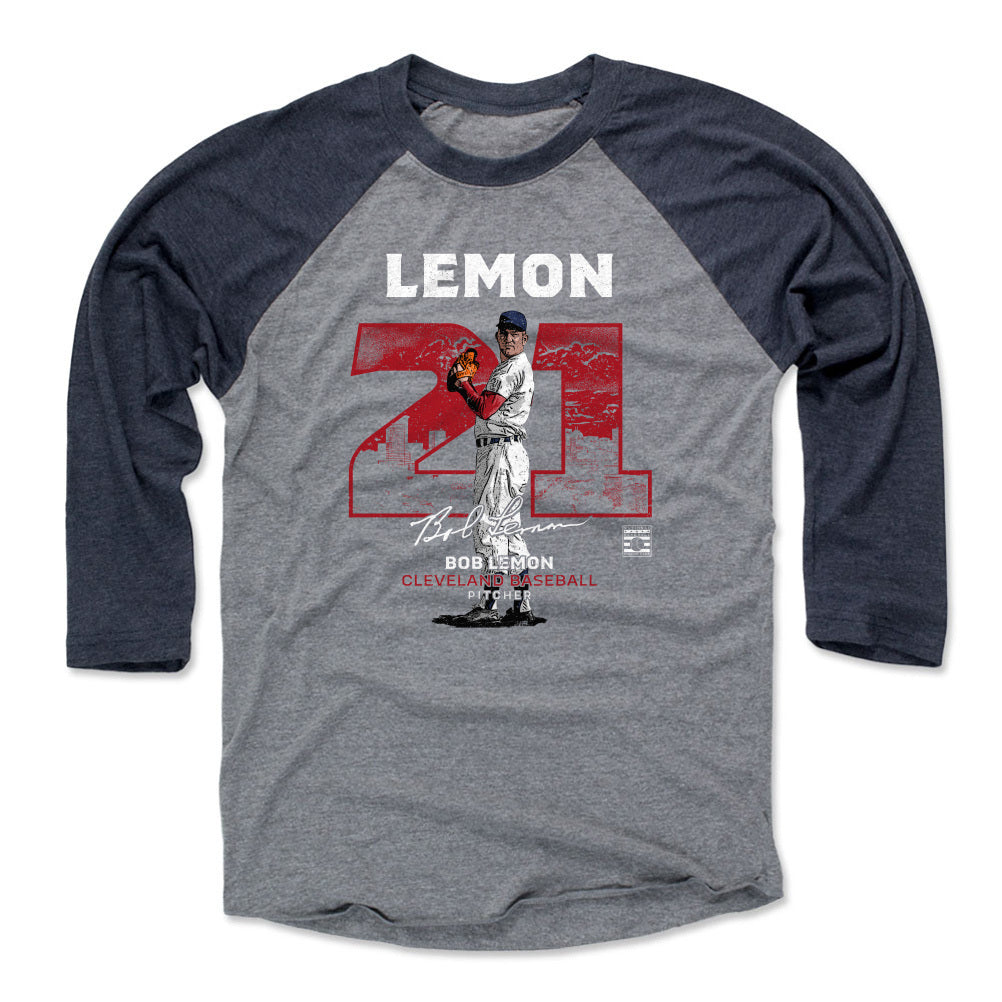 Bob Lemon Men&#39;s Baseball T-Shirt | 500 LEVEL