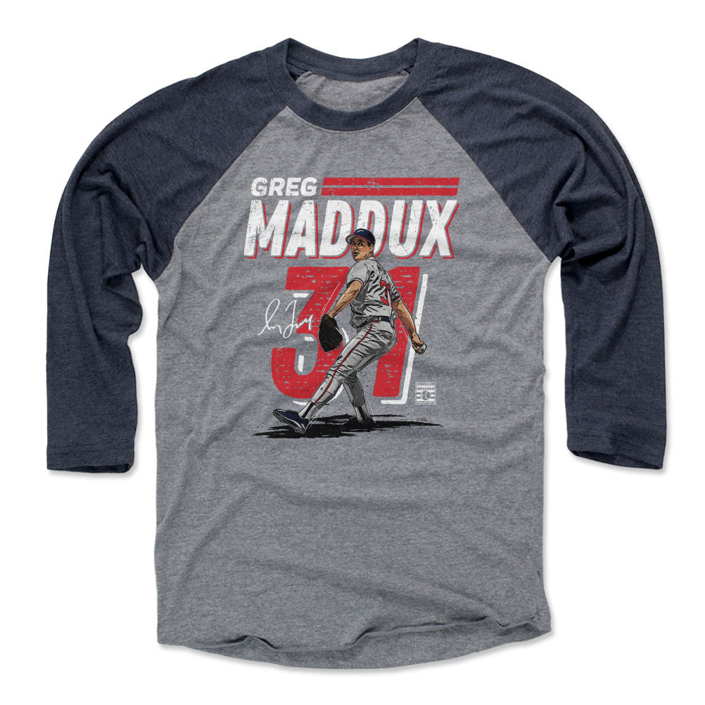 Greg Maddux Men's Baseball T-Shirt | 500 LEVEL