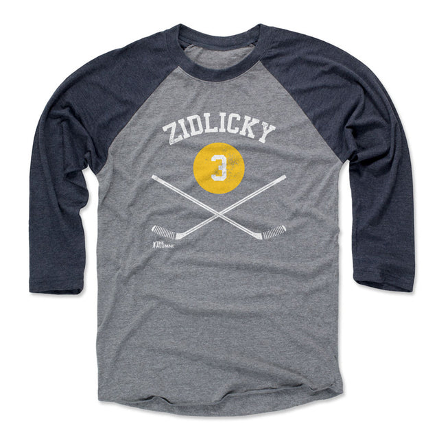 Marek Zidlicky Men's Baseball T-Shirt | 500 LEVEL