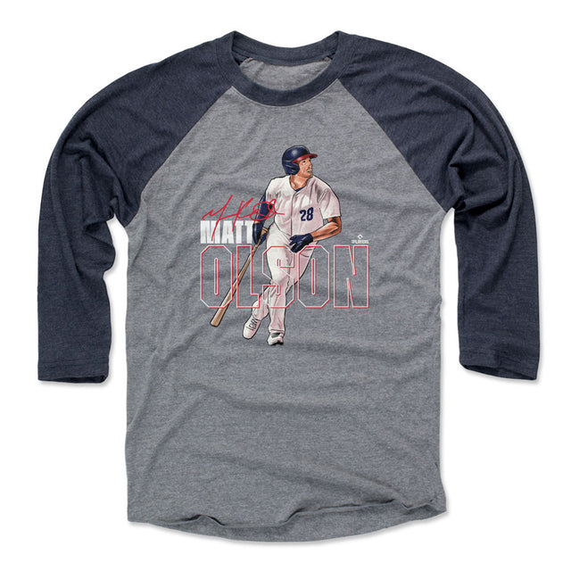 Matt Olson Men's Baseball T-Shirt | 500 LEVEL