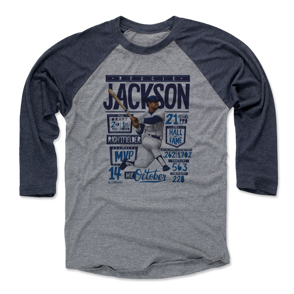 Reggie Jackson Men's Baseball T-Shirt | 500 LEVEL