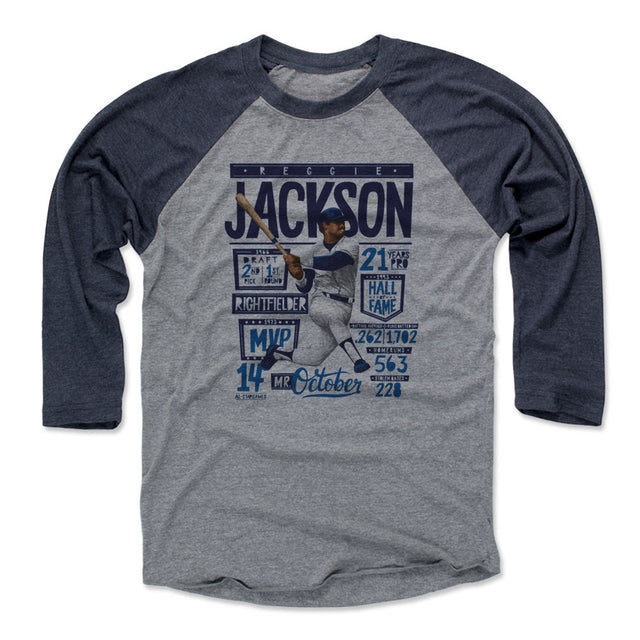 Reggie Jackson Men's Baseball T-Shirt | 500 LEVEL