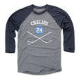 Chris Chelios Men's Baseball T-Shirt | 500 LEVEL