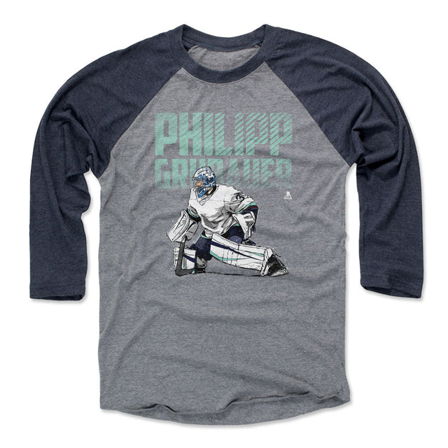 Philipp Grubauer Men's Baseball T-Shirt | 500 LEVEL