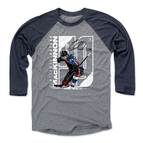 Nathan MacKinnon Men's Baseball T-Shirt | 500 LEVEL