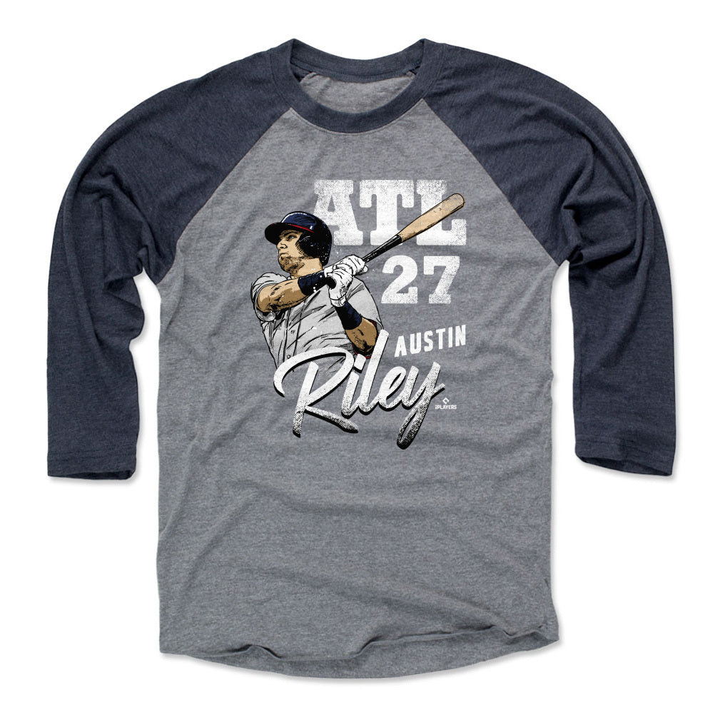 Austin Riley Men&#39;s Baseball T-Shirt | 500 LEVEL