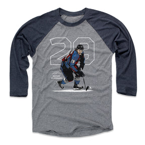 Nathan MacKinnon Men's Baseball T-Shirt | 500 LEVEL