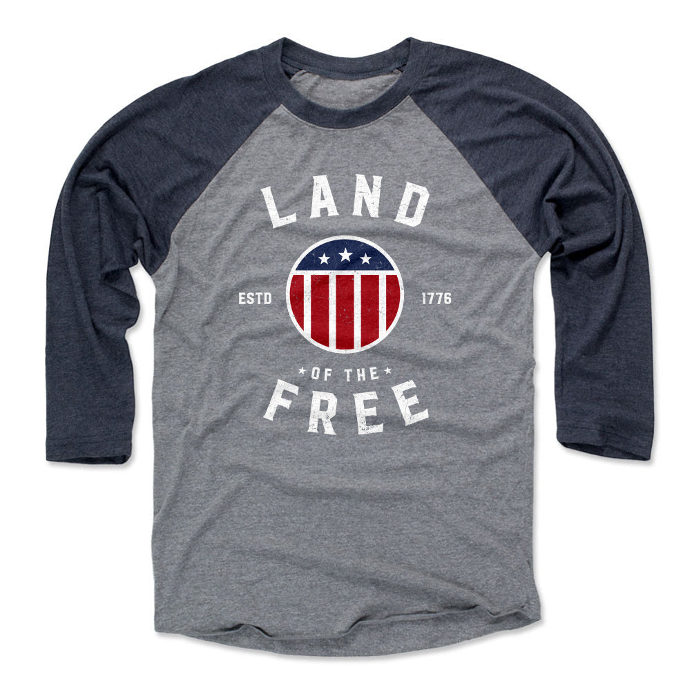 American Pride Men&#39;s Baseball T-Shirt | 500 LEVEL