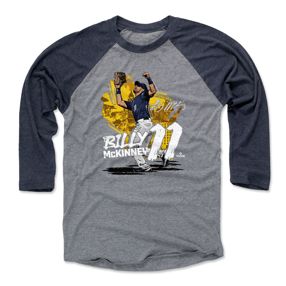 Billy McKinney Men&#39;s Baseball T-Shirt | 500 LEVEL