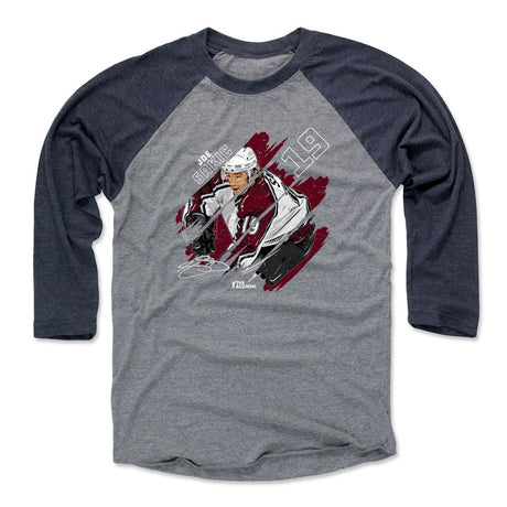 Joe Sakic Men's Baseball T-Shirt | 500 LEVEL