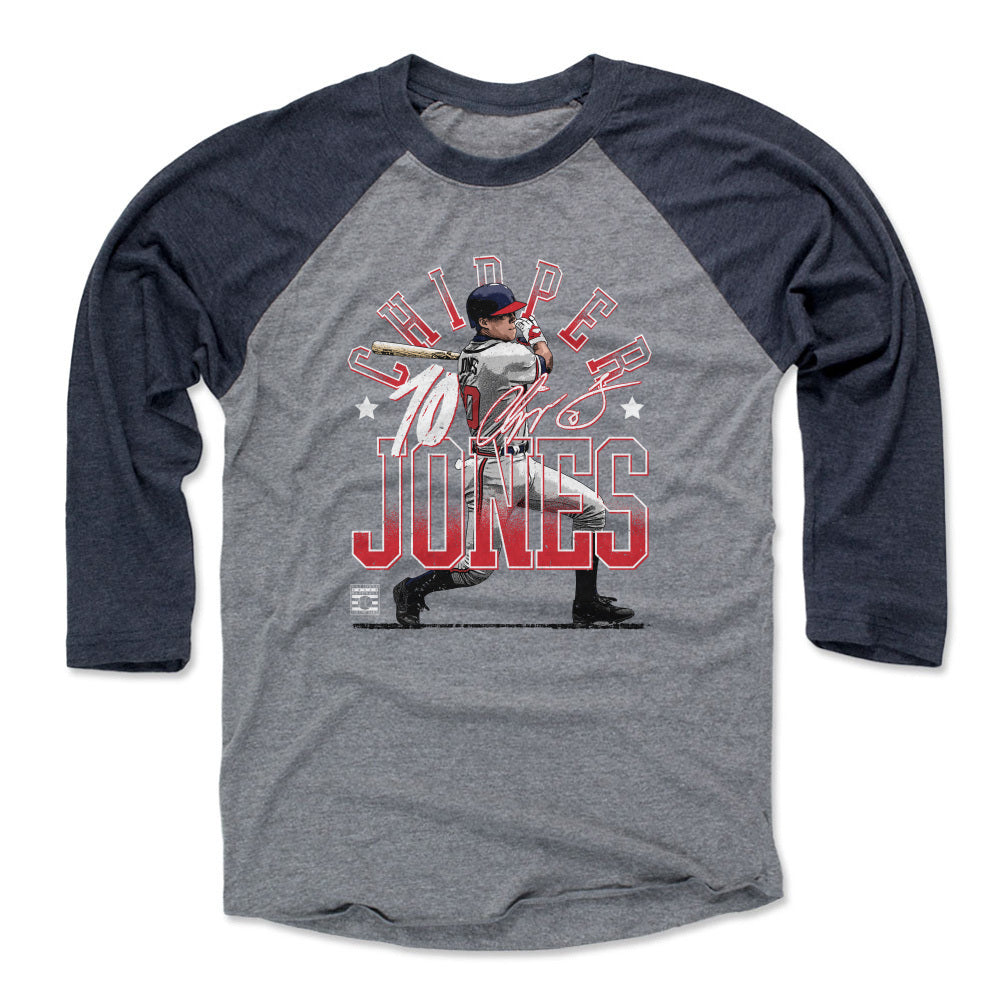 Chipper Jones Men's Baseball T-Shirt | 500 LEVEL