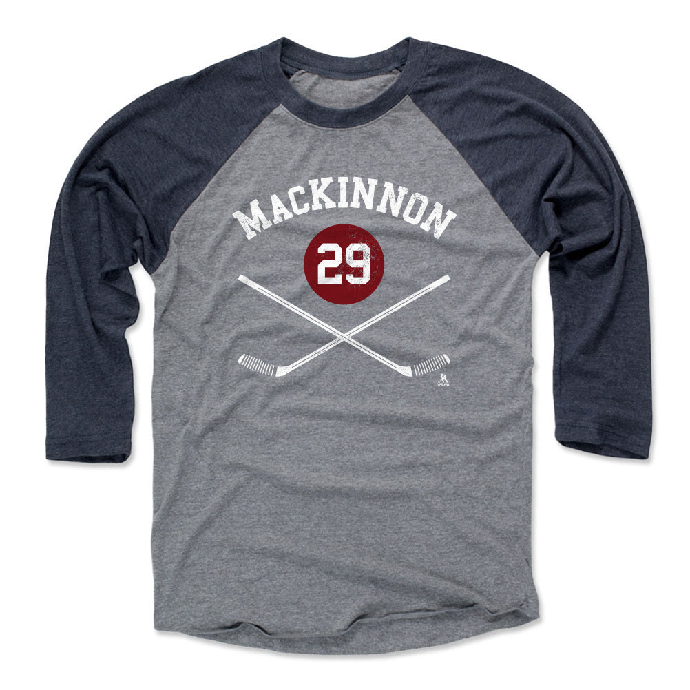 Nathan MacKinnon Men&#39;s Baseball T-Shirt | 500 LEVEL