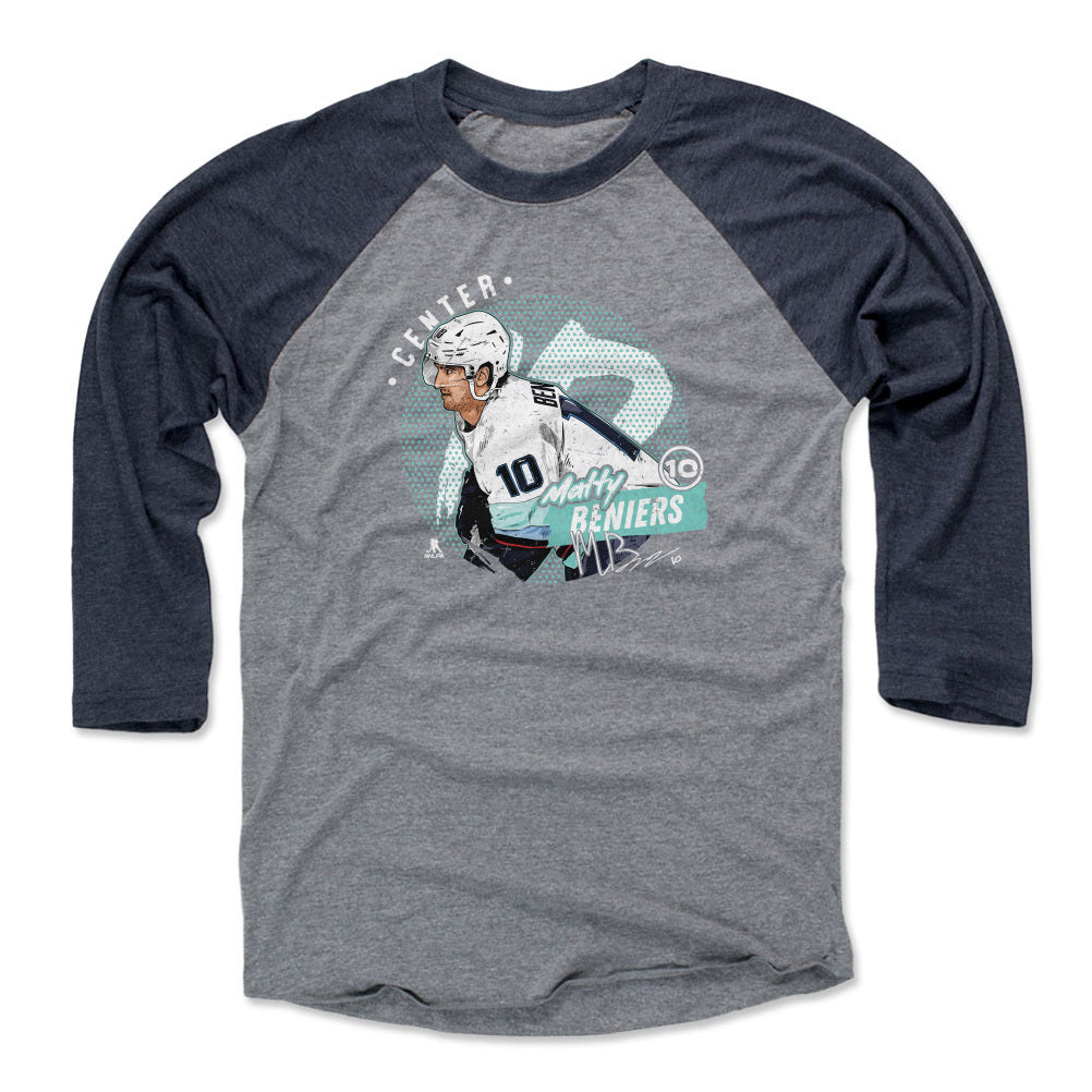 Matty Beniers Men&#39;s Baseball T-Shirt | 500 LEVEL